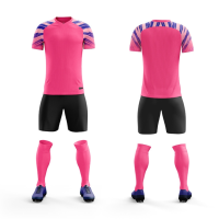 Spot soccer uniforms suit men and women game team uniforms children adult short-sleeved sportswear personalized training light board jersey
