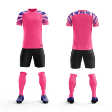 Spot soccer uniforms suit men and women game team uniforms children adult short-sleeved sportswear personalized training light board jersey