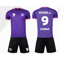 Customized Adult Children's Soccer Jerseys Training Uniforms Quick Dry Breathable Sports Short Sleeve Match Team Uniforms Student Jersey Sets